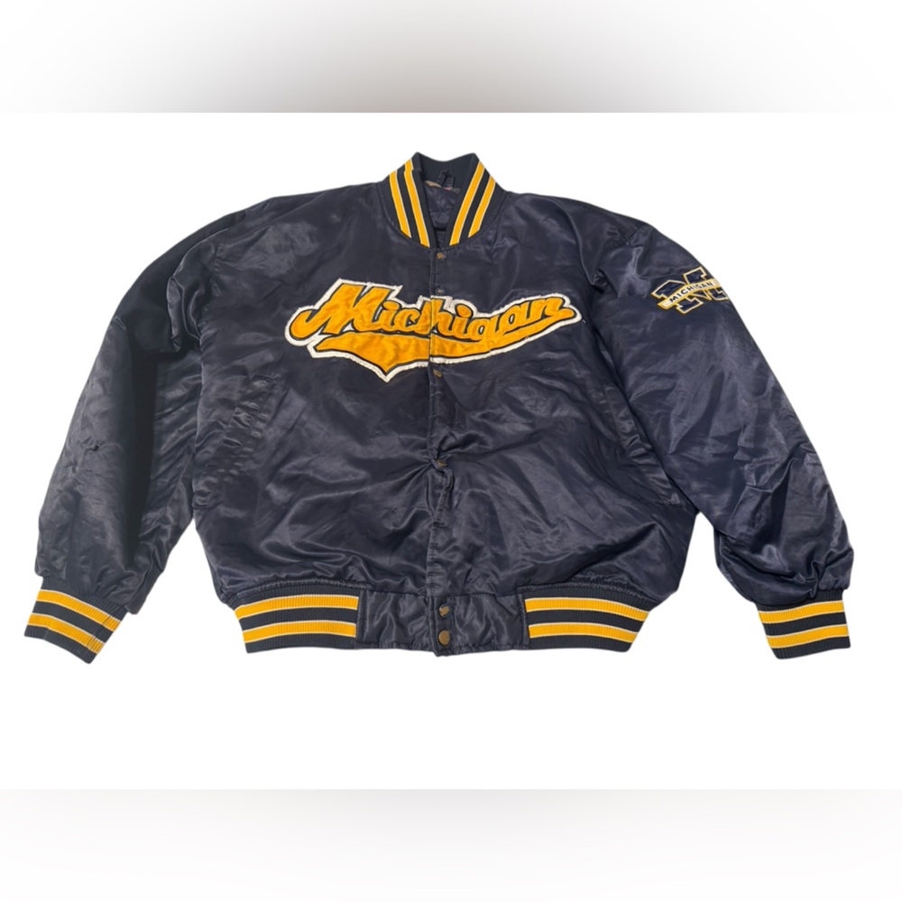Colosseum Michigan Wolverines Bomber jacket men’s size XXL